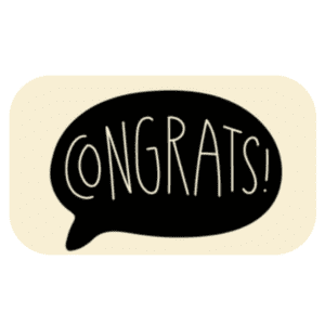 Congrats Gift Card