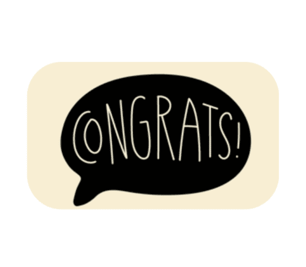 Congrats Gift Card