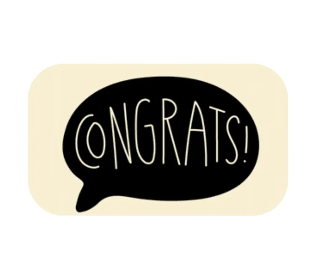 Congrats Gift Card